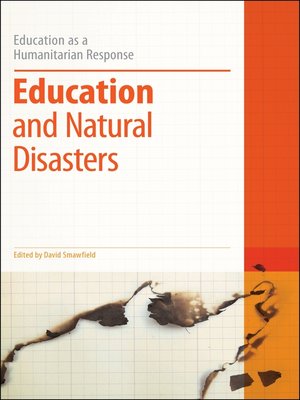 cover image of Education and Natural Disasters